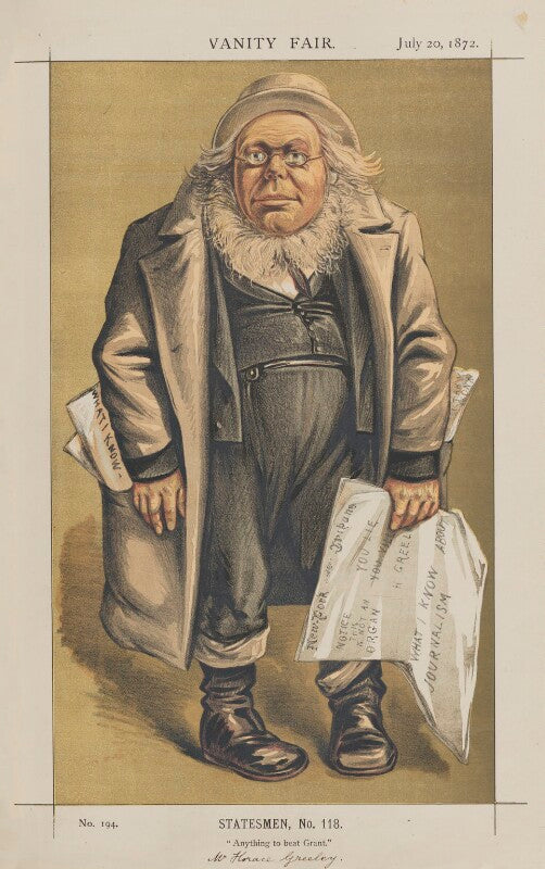 Horace greeley ('statesmen, no. 118.') npg d43545