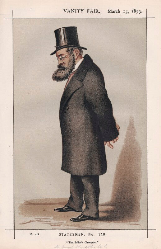 Samuel plimsoll ('statesmen, no. 140.') npg d43579