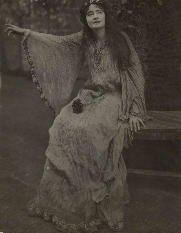 Dorothea baird (mrs h.b. irving) as iolanthe in 'king rené's daughter' npg x25901