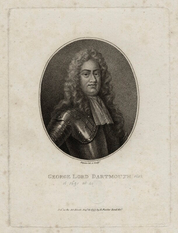 George legge, 1st baron dartmouth npg d30829