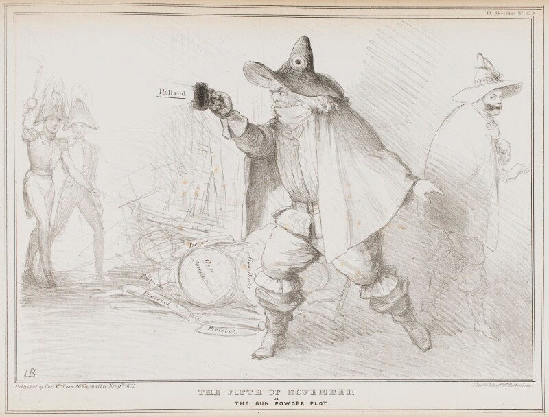 The fifth of november or the gun powder plot npg d41164