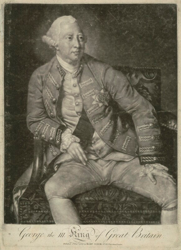 King george iii npg d33144