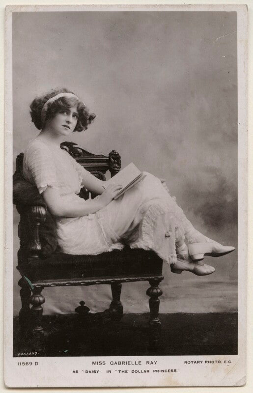 Gabrielle ray as daisy in 'the dollar princess' npg x193977