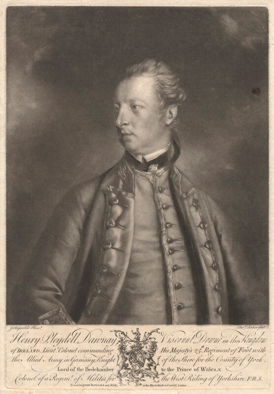 Henry pleydell dawnay, 3rd viscount downe npg d1787