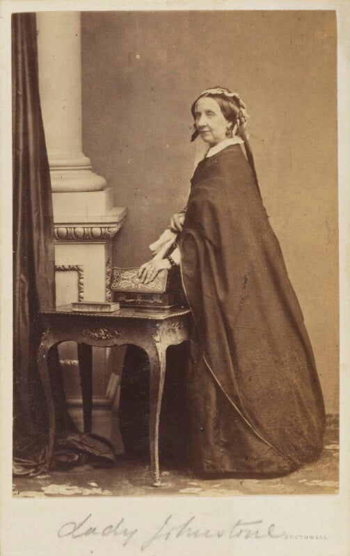 Louisa augusta (née harcourt), lady vanden bempde johnstone npg ax9739