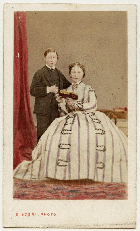 Prince leopold, duke of albany; princess louise caroline alberta, duchess of argyll npg ax46787