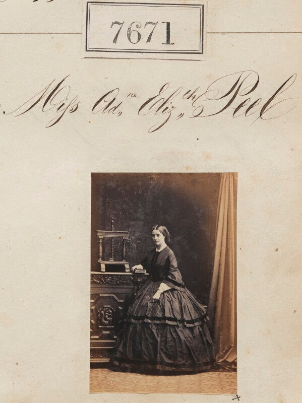 Miss a. elizabeth peel npg ax57510