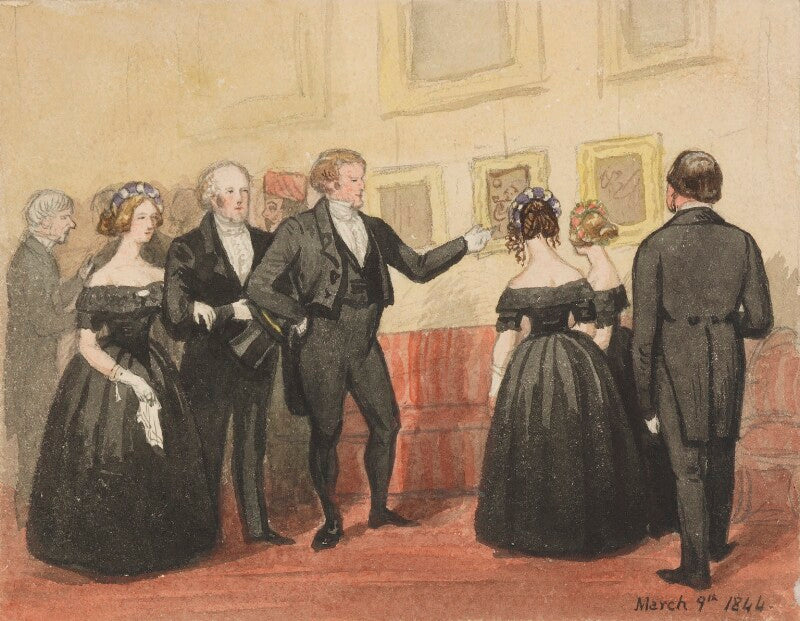 Sir robert peel, 2nd bt showing his pictures npg 2772(28a)