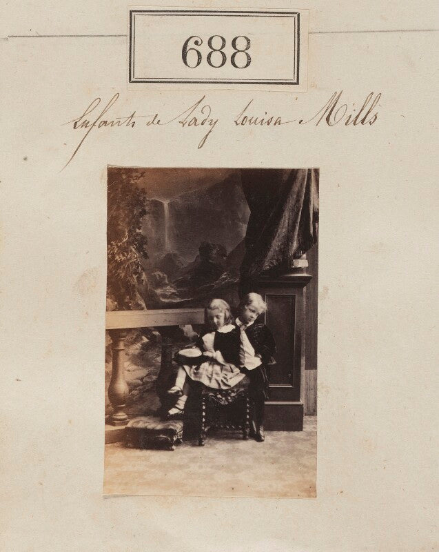 Children of lady louisa mills npg ax50336