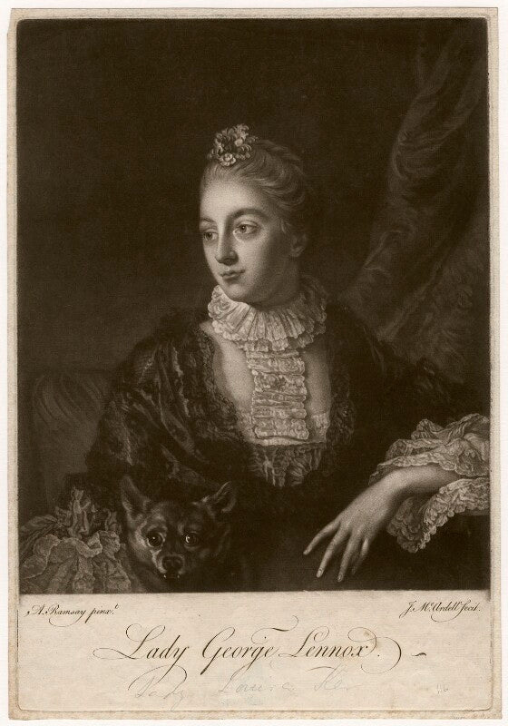 Lady louisa lennox (née kerr) npg d3573