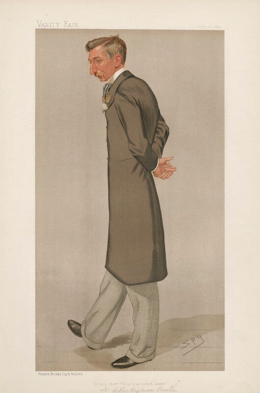 Arthur hepburn hastie ('men of the day. no. 569.') npg d44656