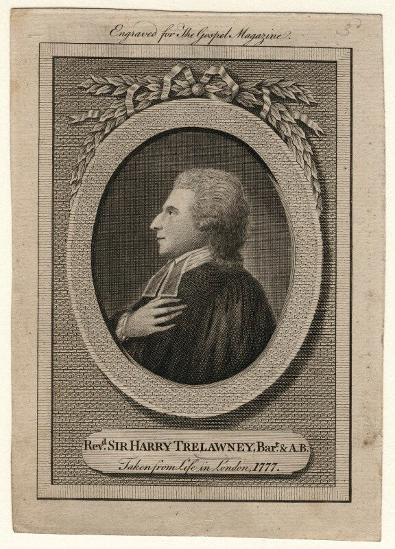 Sir harry trelawney, bt npg d6980