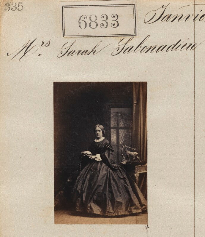 Sarah henrietta sabonadiere (née portal) npg ax56756