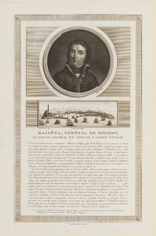 André masséna, duc de rivoli, prince d'essling npg d15950
