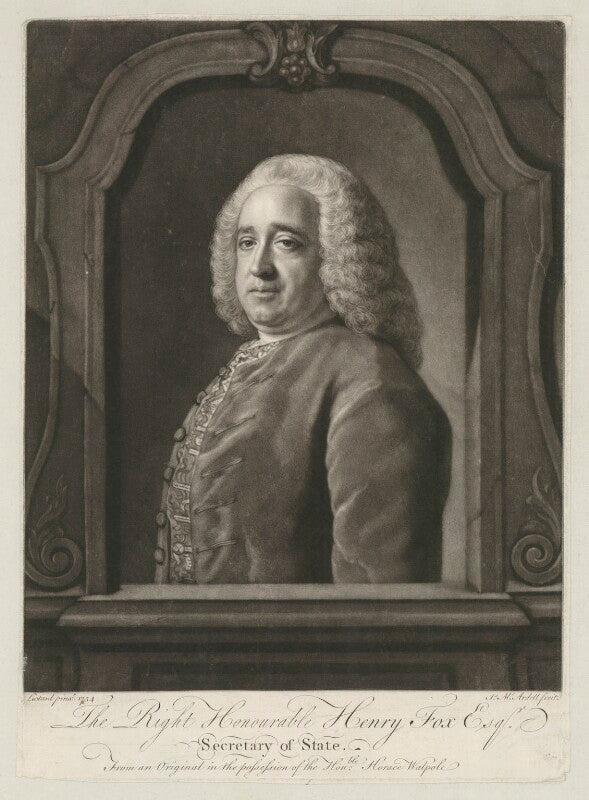 Henry fox, 1st baron holland npg d37785