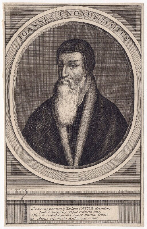 Unknown man engraved as john knox npg d3504
