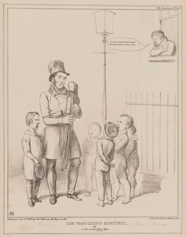 The wandering minstrel npg d41598