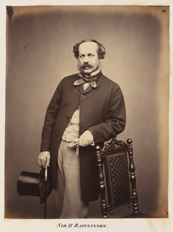 Sir henry creswicke rawlinson, 1st bt npg ax27708