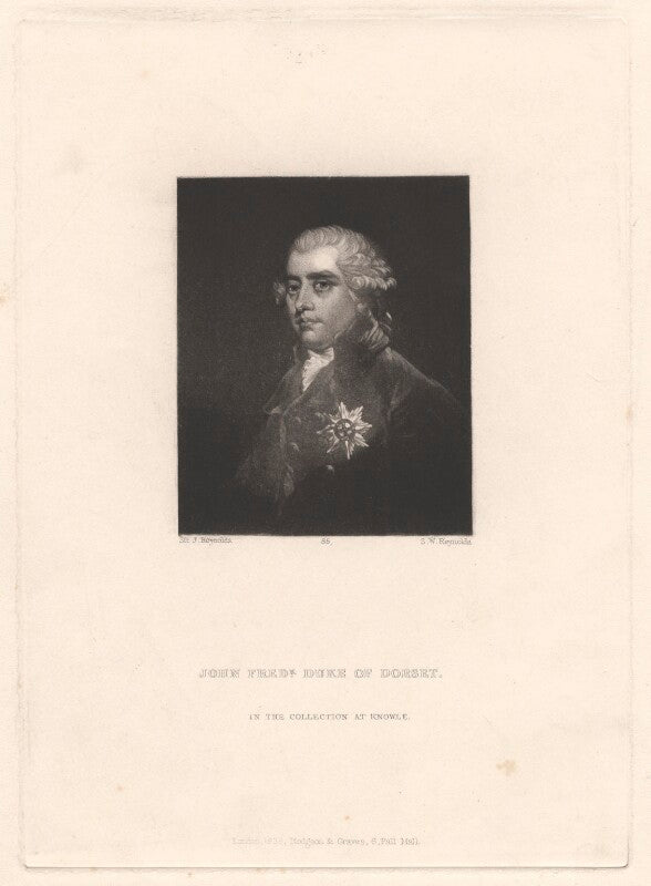 John frederick sackville, 3rd duke of dorset npg d1778