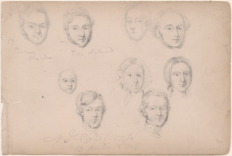 Thurburn; price richmond and seven unknown sitters npg d23313(33)