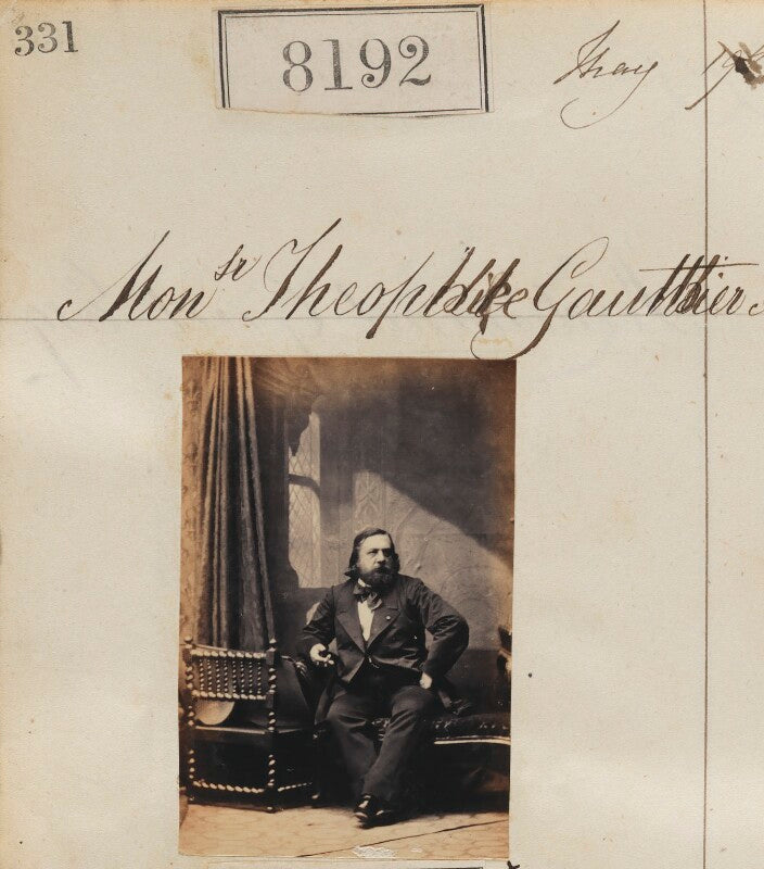 (pierre jules) théophile gautier npg ax58011