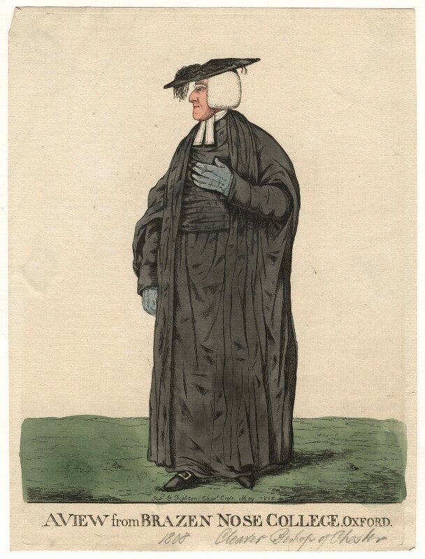 William cleaver ('a view from brazen nose college, oxford') npg d13450