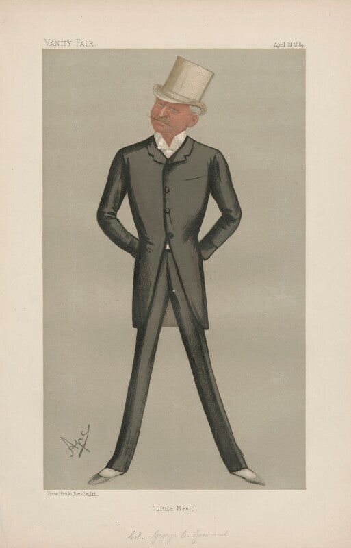 George edward gouraud ('men of the day. no. 421.') npg d44433