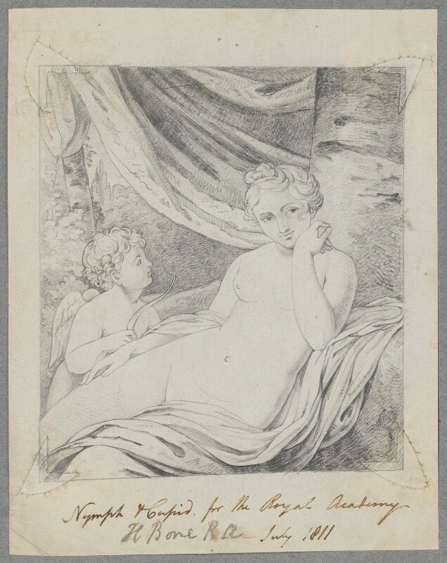 Nymph and cupid npg d17480