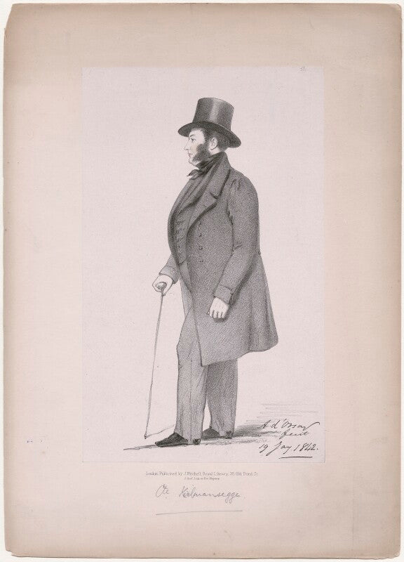 Eduard georg ludwig william howe, count von kielmansegg npg d46270