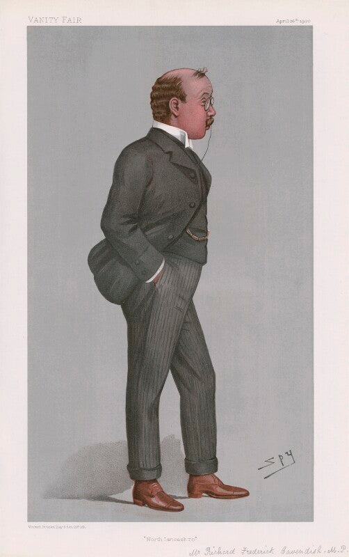 Lord richard frederick cavendish ('statesmen. no. 722. "north lancashire."') npg d45010