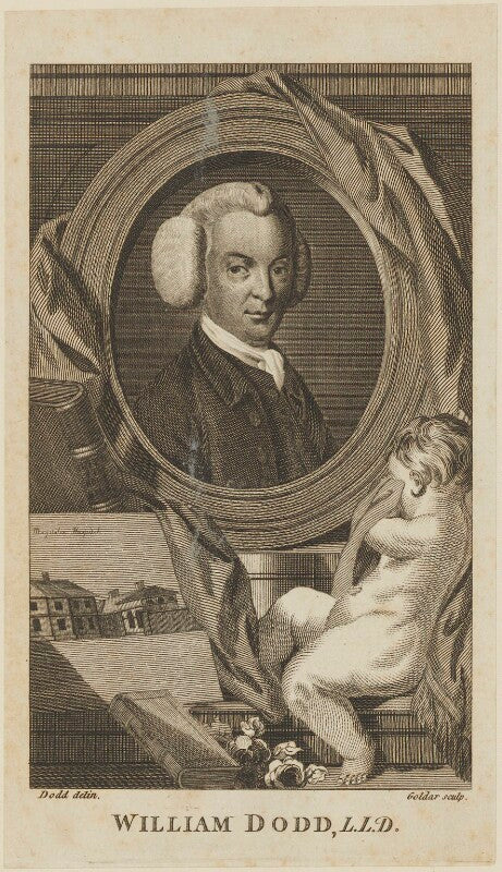 William dodd npg d14398