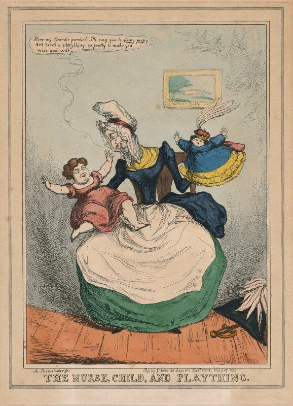 The nurse, child, and plaything npg d48768