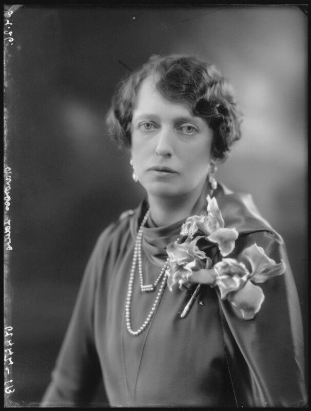 Mary cecil frankland (née curzon), 17th baroness zouche of haryngworth npg x34986