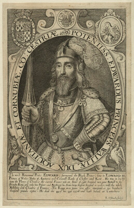 Edward, prince of wales ('the black prince') npg d23705