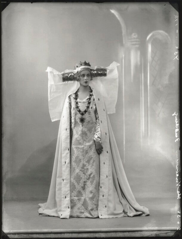 Agnes imelda mary feilding (née harding), viscountess feilding as queen katherine npg x150269