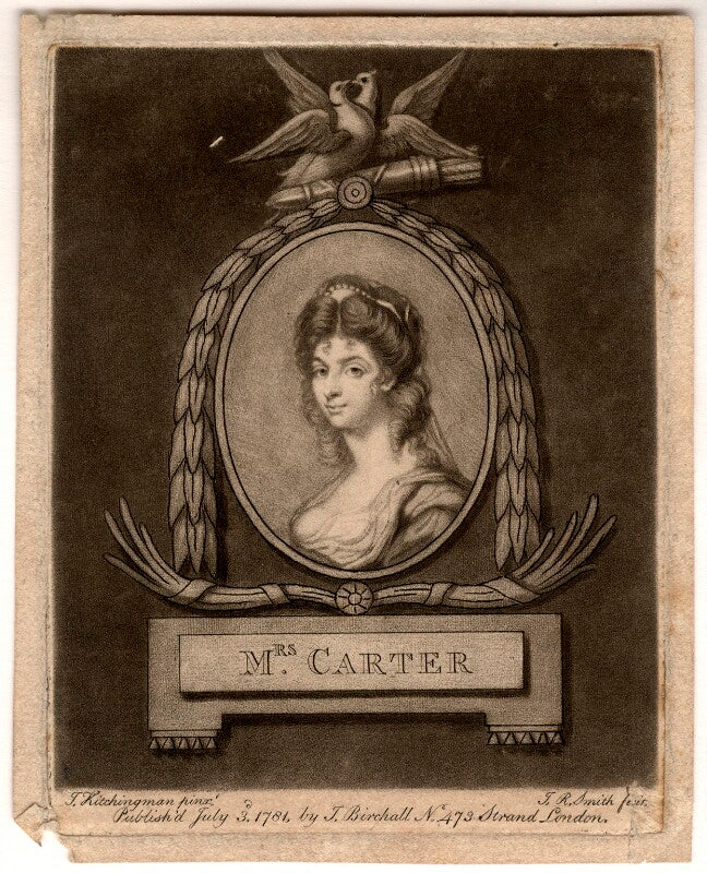 Unknown sitter called elizabeth carter npg d4998