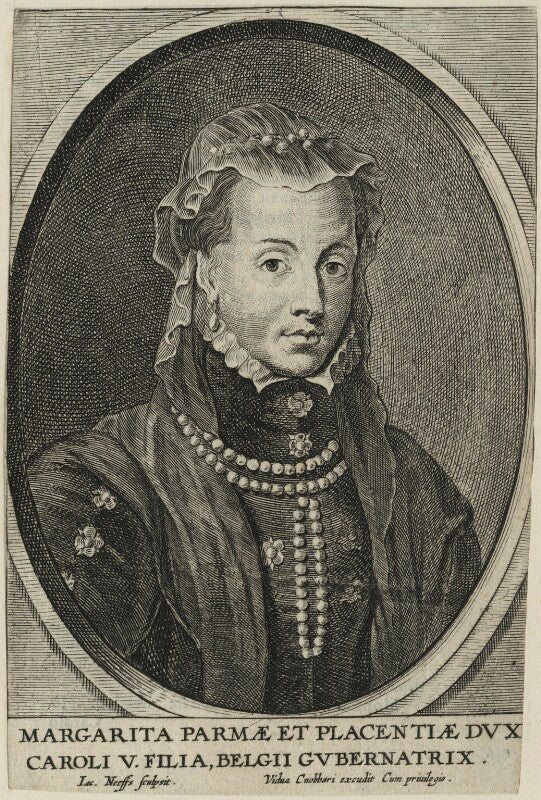 Margaret, duchess of parma npg d24799