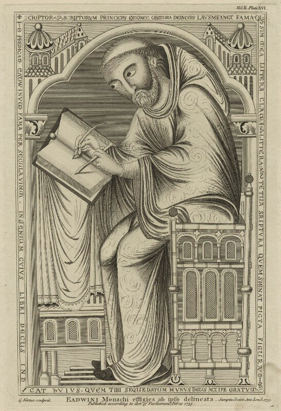 Edwin, monk of christ church, the cathedral of canterbury npg d23944