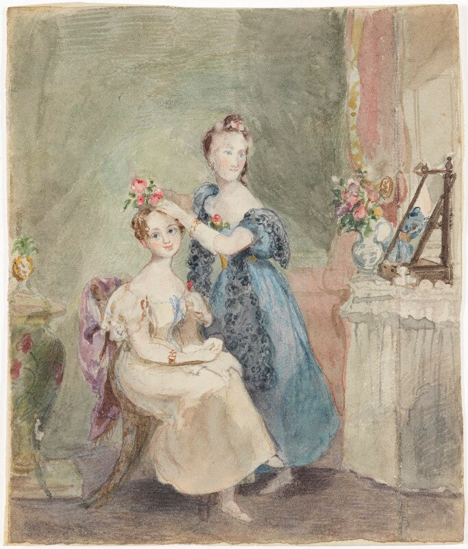 Two unknown sitters npg d42227