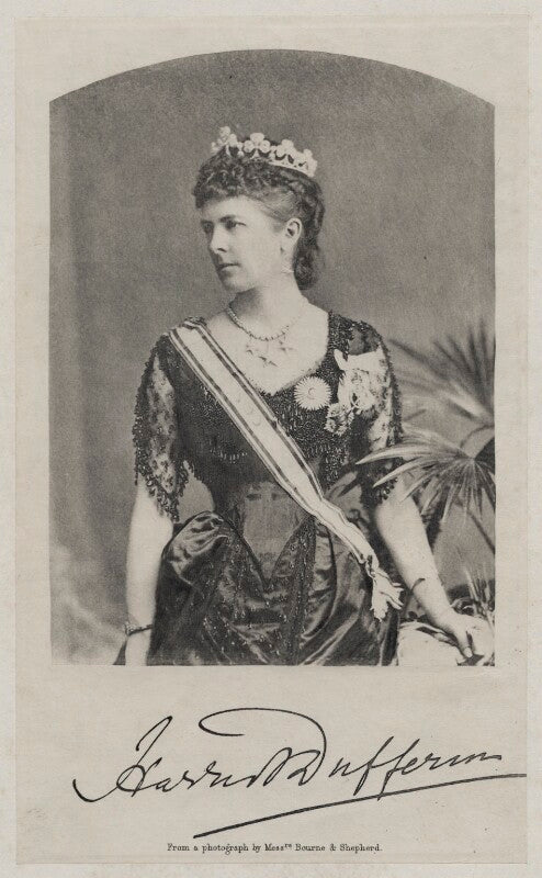 Hariot georgina (née rowan hamilton), marchioness of dufferin and ava npg x28112