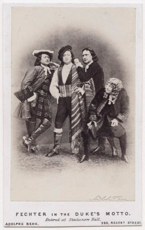 Charles albert fechter in 'the duke's motto' npg x197105