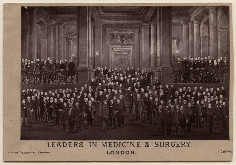 'leaders in medicine & surgery' npg x197426