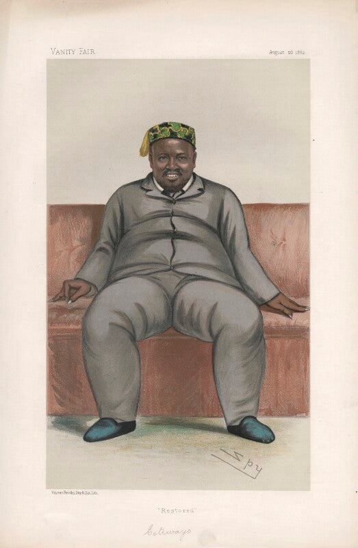 Cetshwayo ka mpande ('sovereign. no. 16. ') npg d44082
