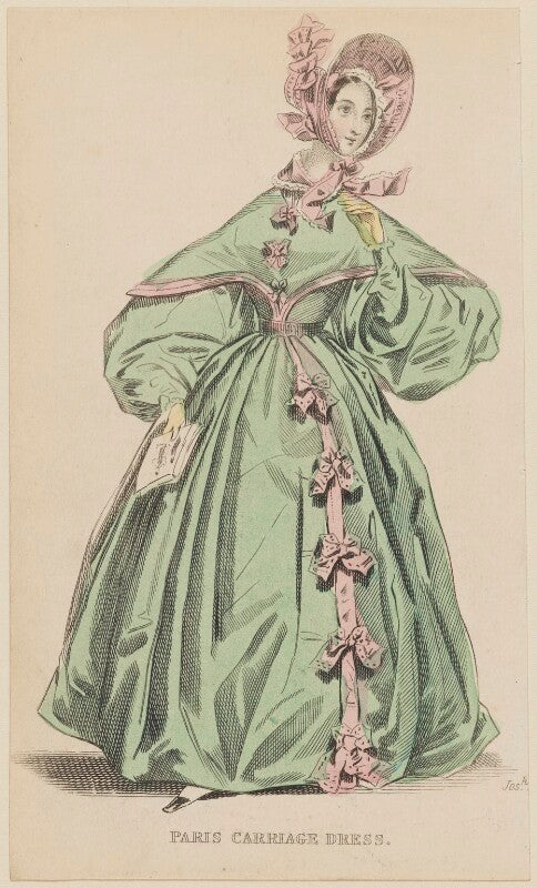 'paris carriage dress', february 1836 npg d47688