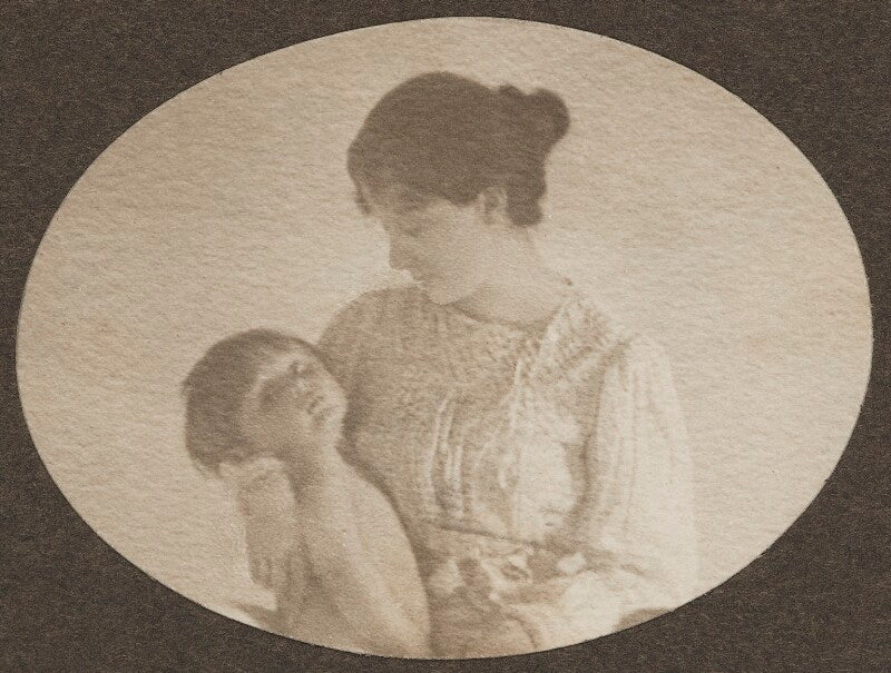 Sylvia jocelyn llewelyn davies (née du maurier); peter llewelyn davies npg ax45620