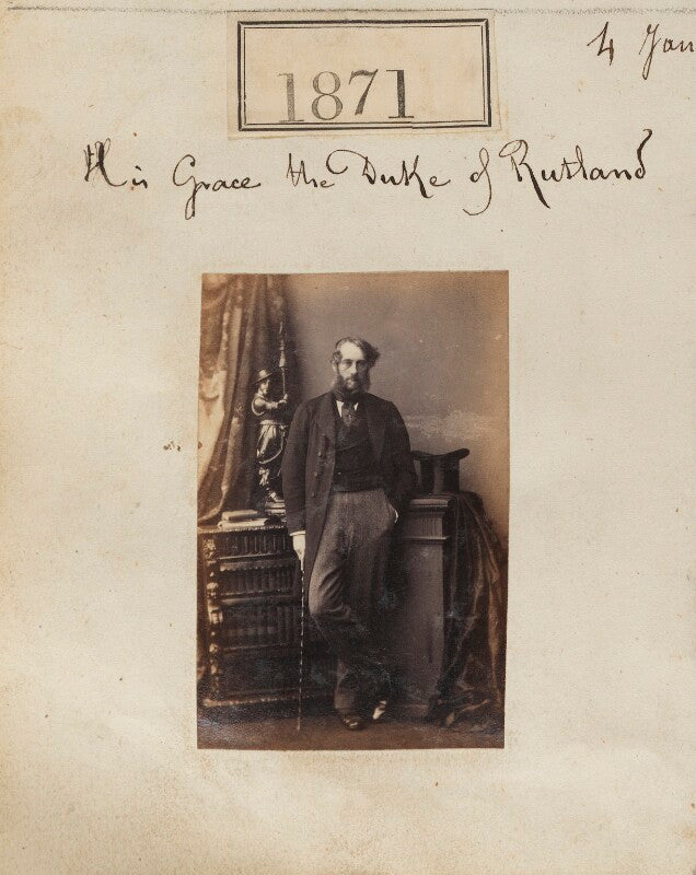 Charles cecil john manners, 6th duke of rutland npg ax51261