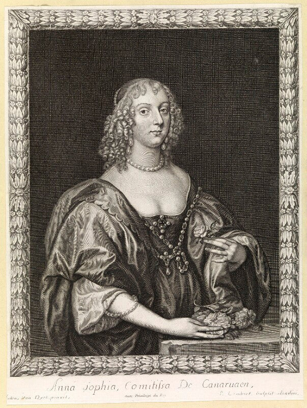 Anne sophia dormer (née herbert), countess of carnarvon npg d10886