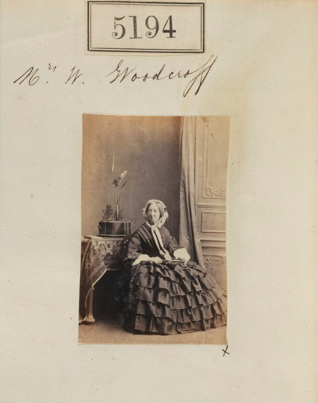 Mrs w. woodcroff npg ax55197
