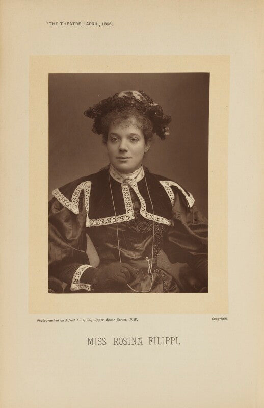 Rosina filippi (mrs h.m. dowson) npg ax28889