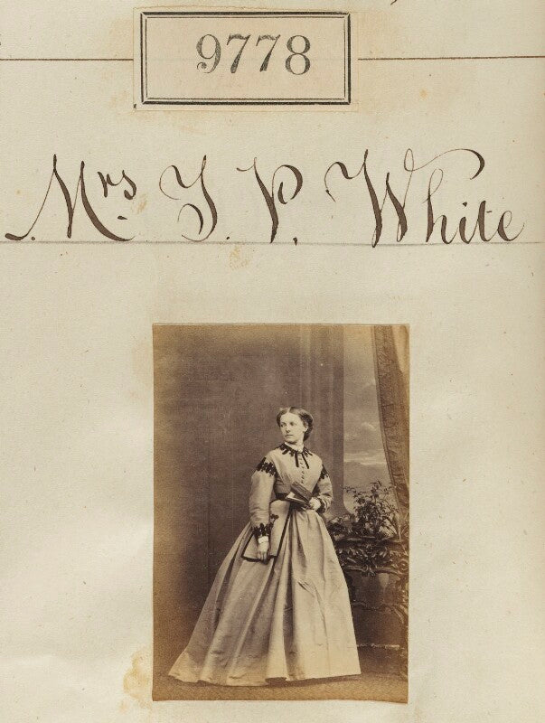 Mrs j.p. white npg ax59508